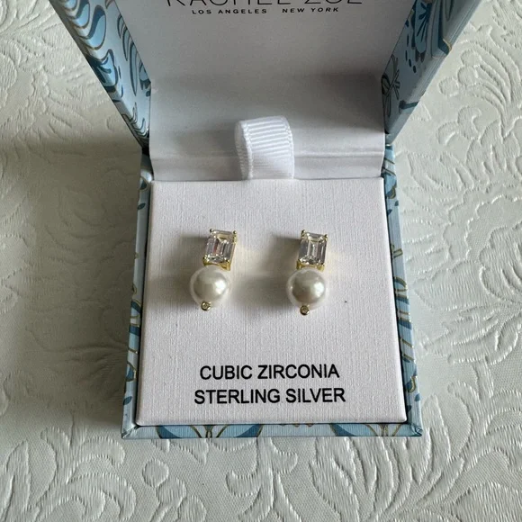 Rachel Zoe Jewelry Rachel Zoe Pearl Drop Earrings Poshmark